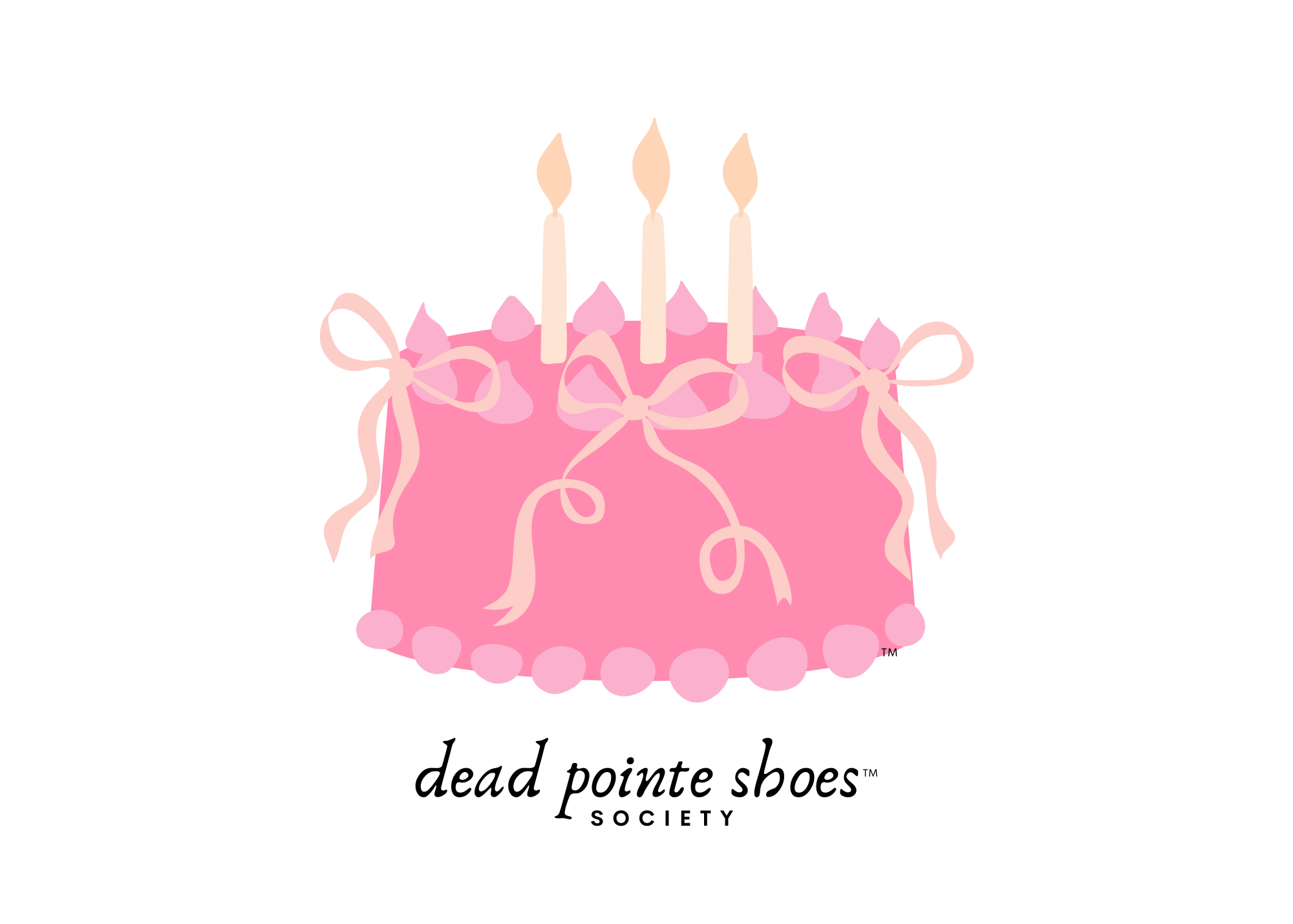 Dead Pointe Shoes Society eGift Card (Pink Birthday Cake)